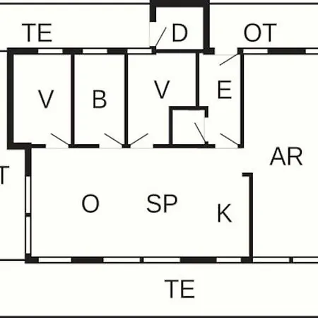 8 Person In Sj Lund Holiday home *